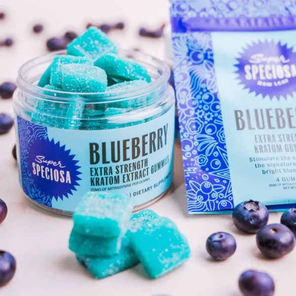 Blueberry Extra Strength Kratom Gummies - Image 4