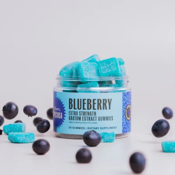 Blueberry Extra Strength Kratom Gummies - Image 6
