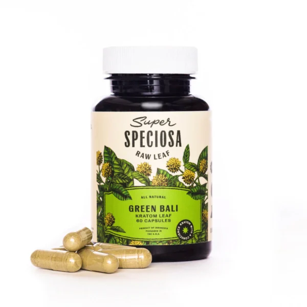 Green Bali Kratom Capsules - Image 2