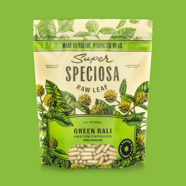 Green Bali Kratom Capsules - Image 4
