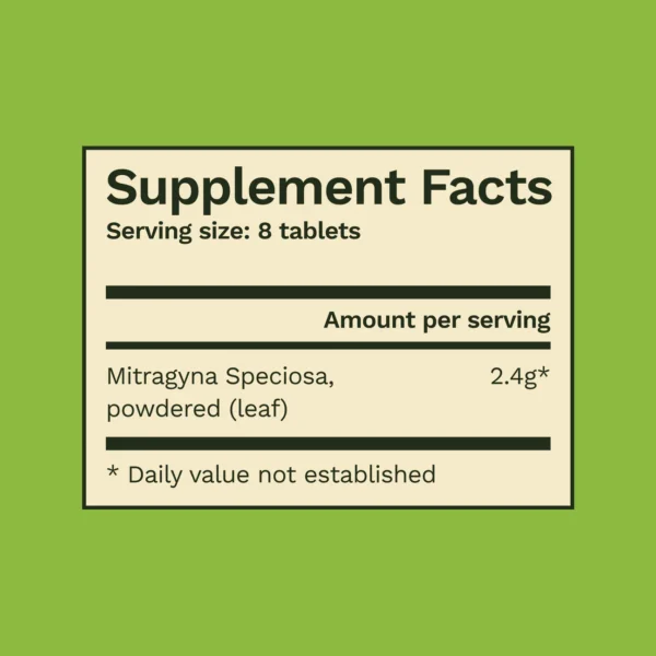 Green Bali Kratom Tablets - Image 5