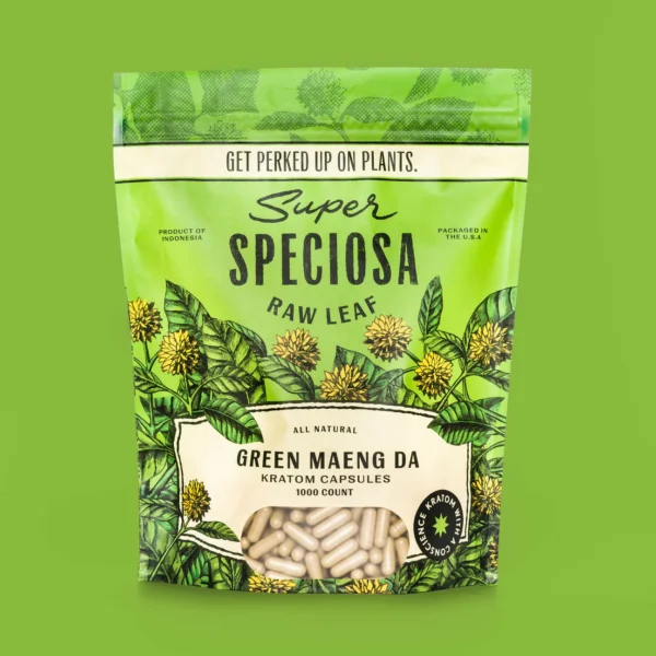 Green Maeng Da Kratom Capsules - Image 4
