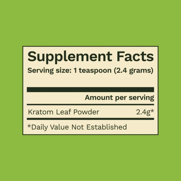 Green Malay Kratom Powder - Image 5