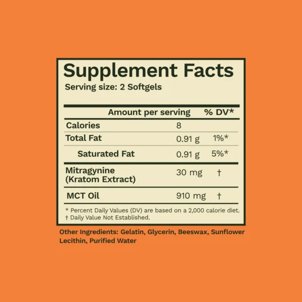 Jolt Kratom Extract Soft Gels - Image 5