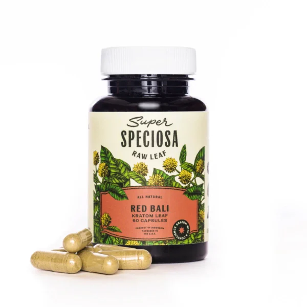 Red Bali Kratom Capsules - Image 2