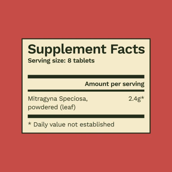 Red Bali Kratom Tablets - Image 5