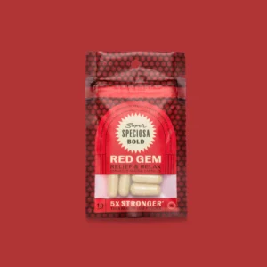 Red Gem Enhanced Kratom Capsules