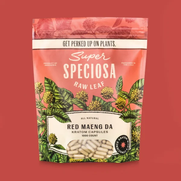 Red Maeng Da Kratom Capsules - Image 4