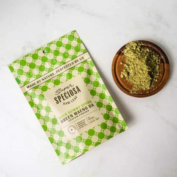 Sour Gummy Spark Flavored Kratom Powder - Image 3