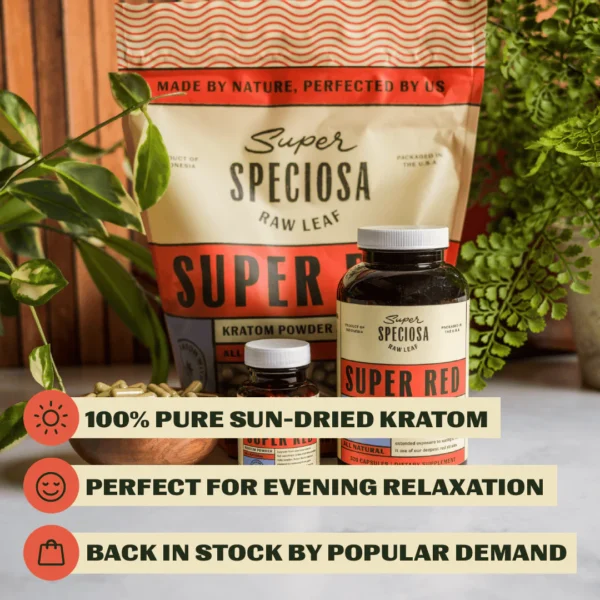Super Red Kratom Capsules - Image 6