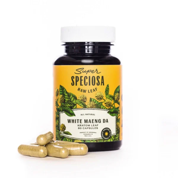 White Maeng Da Kratom Capsules - Image 4